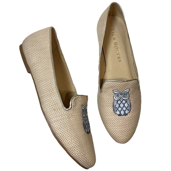 Jack Rogers GINNY II LOAFER WITH OWL EMBROIDERY Size 6 - Picture 4 of 9
